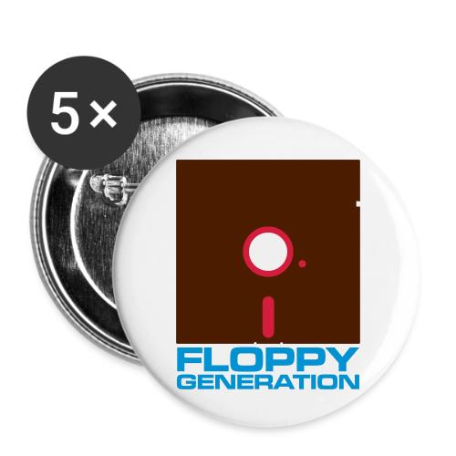 Floppy Generation 3c - Buttons small 1''/25 mm (5-pack)