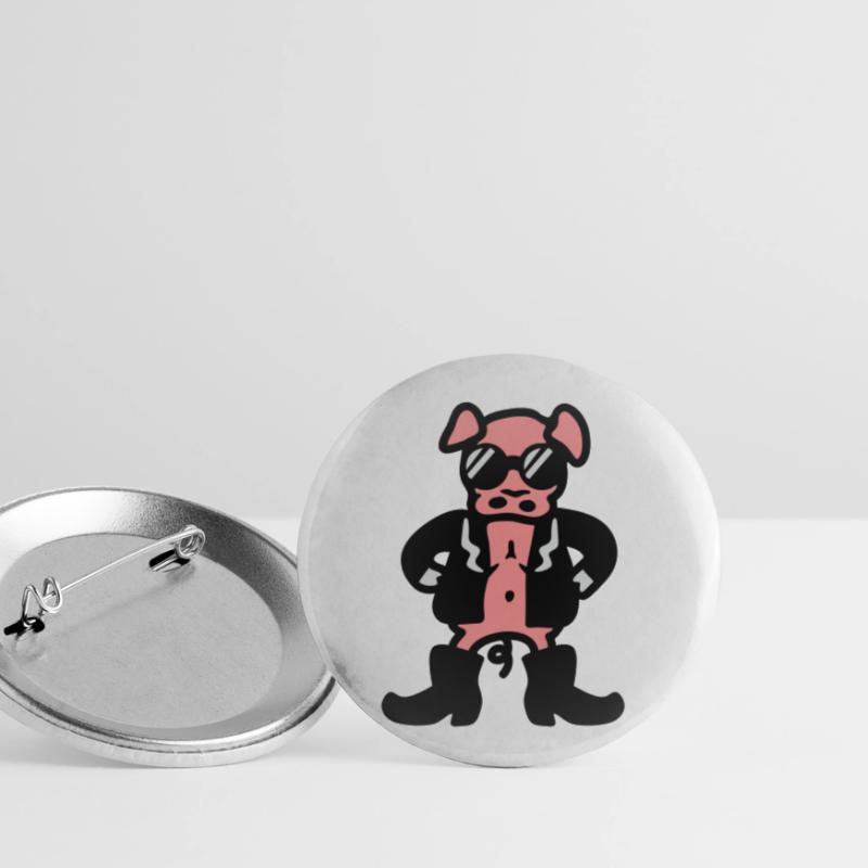 Cool sow Buttons small 1''/25 mm (5-pack)