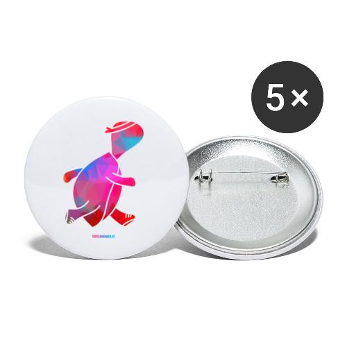 Multicolour Daphne - Buttons klein 25 mm (5er Pack)