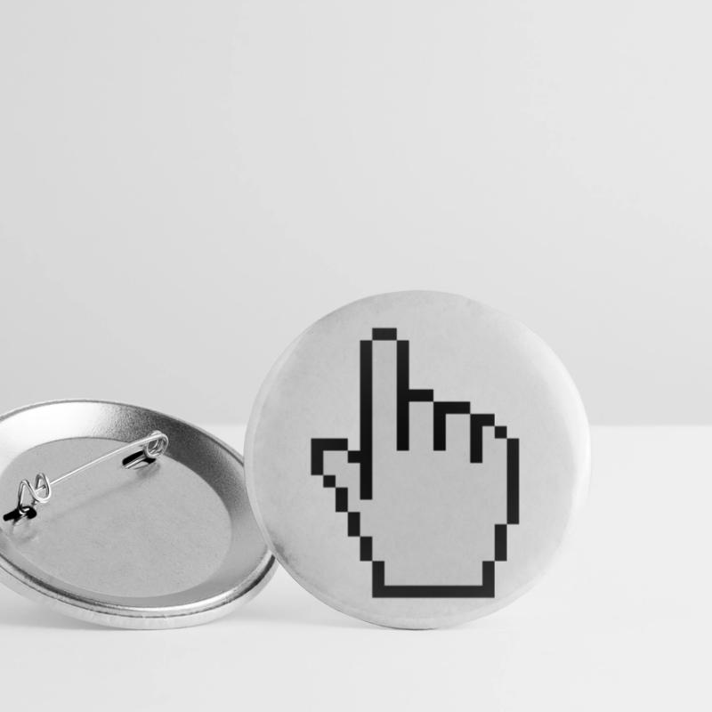 pointer / cursor Buttons small 1''/25 mm (5-pack)