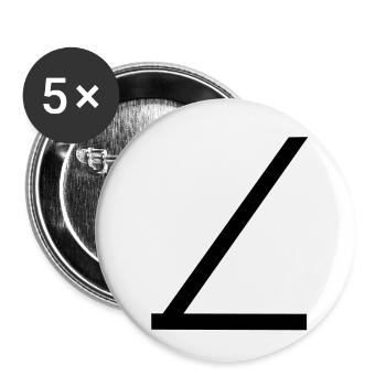 Seat belt - Buttons small 1''/25 mm (5-pack) - white - Front