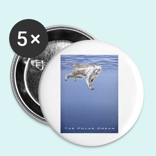 The Polar Dream - Buttons small 1''/25 mm (5-pack)