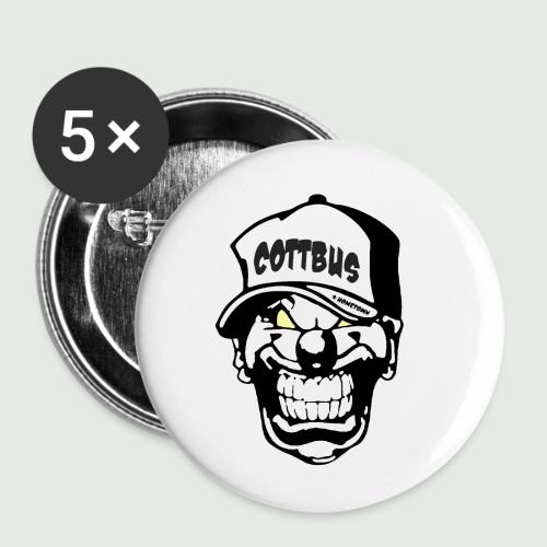Cottbus Clown - Buttons small 1''/25 mm (5-pack)