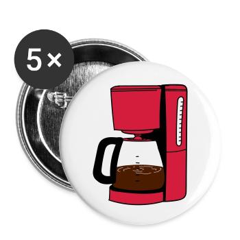 coffee maker - Buttons small 1''/25 mm (5-pack) - white - Front