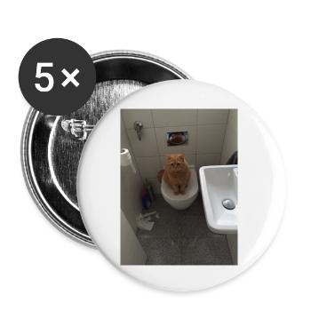 I would never do anything like that, this mess - Buttons small 1''/25 mm (5-pack) - white - Front