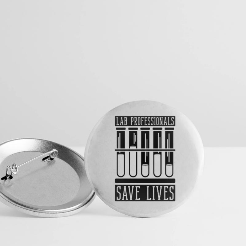 Laboratory Technician Science Lab Tech Gift Idea Buttons small 1''/25 mm (5-pack)
