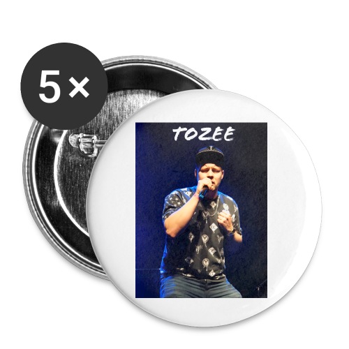 Tozee Live 1 - Buttons klein 25 mm (5er Pack)
