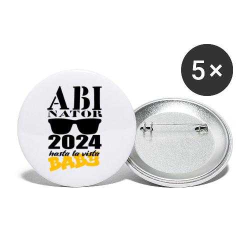 ABI _ nator 2024 hasta ls vista BABY - Buttons klein 25 mm (5er Pack)
