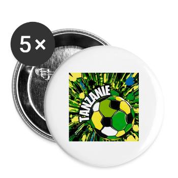 The Taifas Stars - Buttons small 1''/25 mm (5-pack) - white - Front