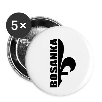 Bosanka - Buttons small 1''/25 mm (5-pack) - white - Front