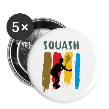 squash - Buttons small 1''/25 mm (5-pack) - white - Front