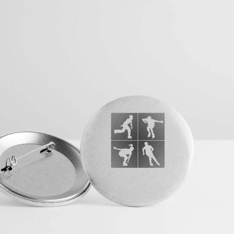 Rollers Rollers Rollers Rollers Lot de 5 petits badges (25 mm)