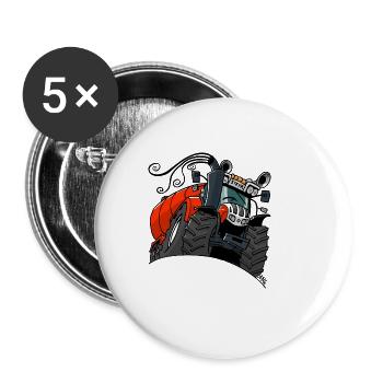 0482 steyr - Lot de 5 petits badges (25 mm) - blanc - Devant