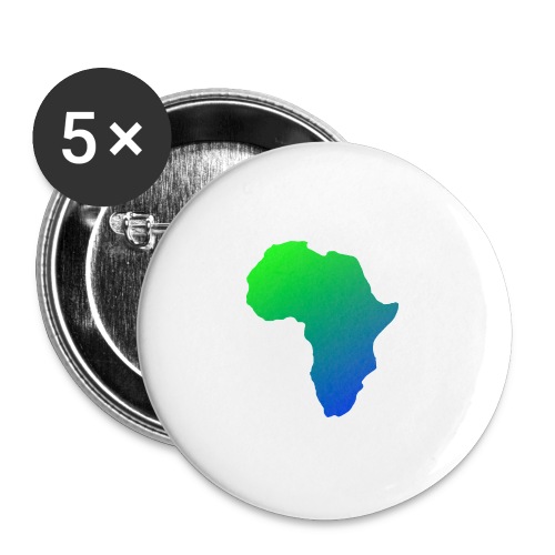 afrikanska logga 2 0 - Små knappar 25 mm (5-pack)