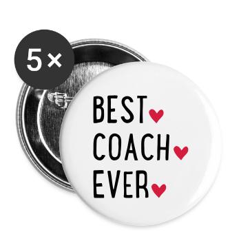 COACH - Buttons small 1''/25 mm (5-pack) - white - Front