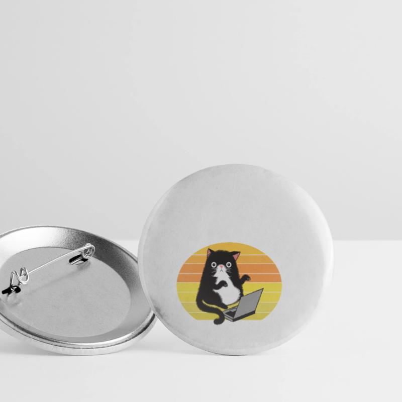 I are Programmer I Make Computer Buttons small 1''/25 mm (5-pack)