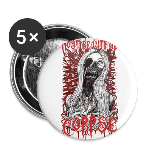 Most beautiful Corpse REMAKE - Buttons klein 25 mm (5er Pack)
