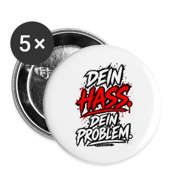 Buttons klein 25 mm (5er Pack)