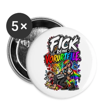 Buttons klein 25 mm (5er Pack)