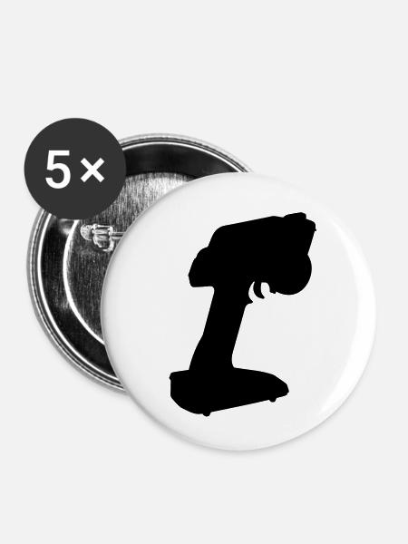 RC - Fernbedienung - Buttons klein 25 mm (5er Pack) - Weiß