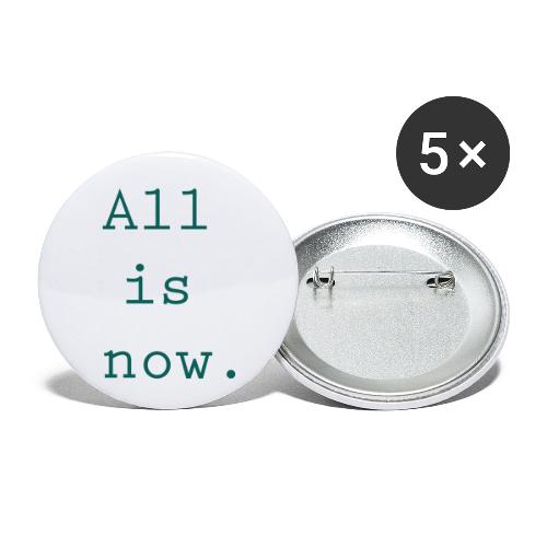 all is now - Små knappar 25 mm (5-pack)