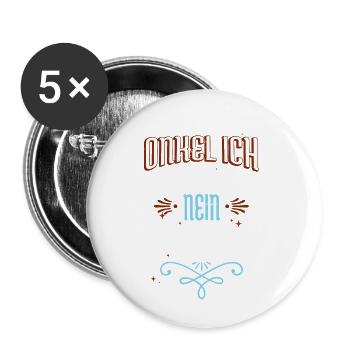 bester lieben weihnachten humor familienurlaub - Buttons klein 25 mm (5er Pack) - Weiß - Vorne