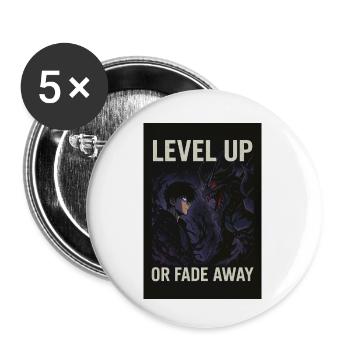 Solo Leveling - Buttons klein 25 mm (5er Pack) - Weiß - Vorne