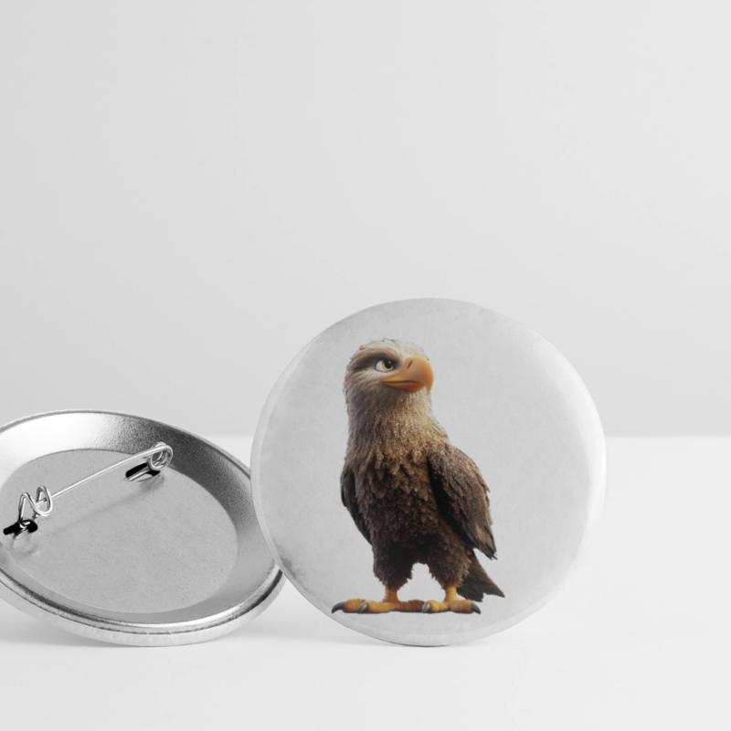 Eagle Bald Eagle Golden Eagle White-tailed Eagle Buttons small 1''/25 mm (5-pack)