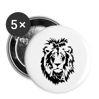 Versprechen - Buttons klein 25 mm (5er Pack) - Weiß - Vorne