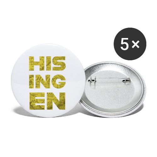 Hisingens Karta - Små knappar 25 mm (5-pack)