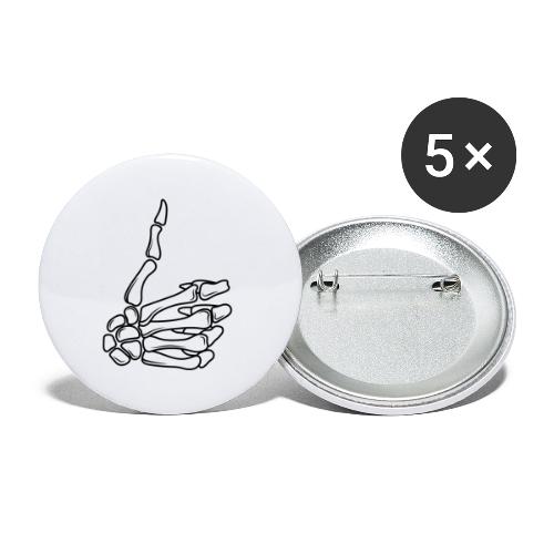 Thumbs Up - Buttons klein 25 mm (5er Pack)