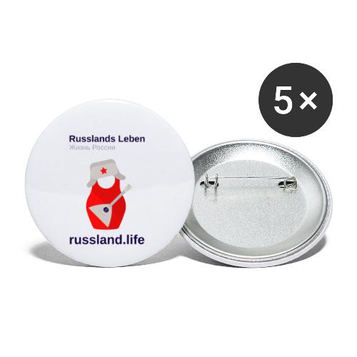 russland.LIFE Edition - Buttons small 1''/25 mm (5-pack)