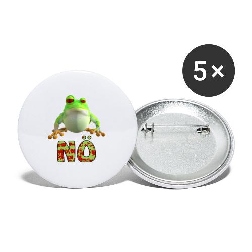 nö - Buttons klein 25 mm (5er Pack)