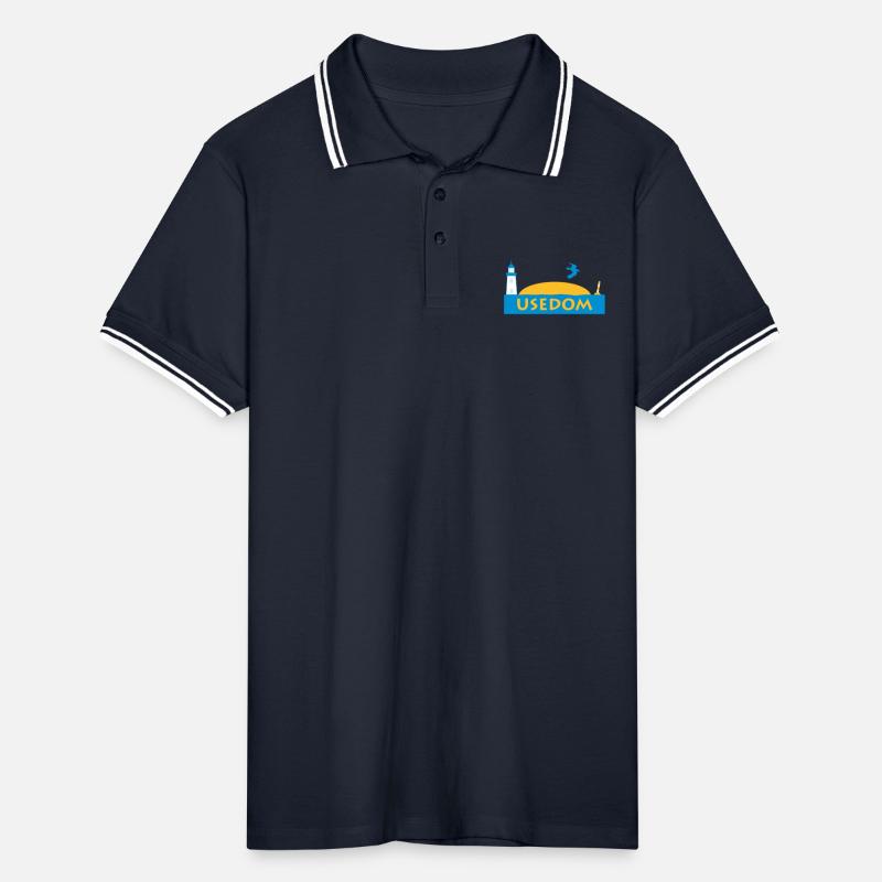 Usedom Männer Tipped Poloshirt
