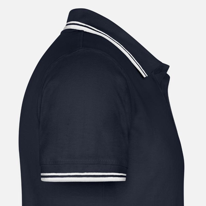 Vogel Männer Tipped Poloshirt