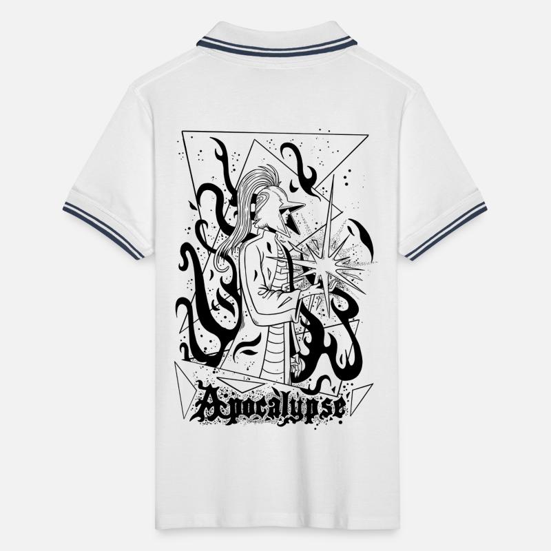 Éclat  d'apocalypse Polo tipped Homme