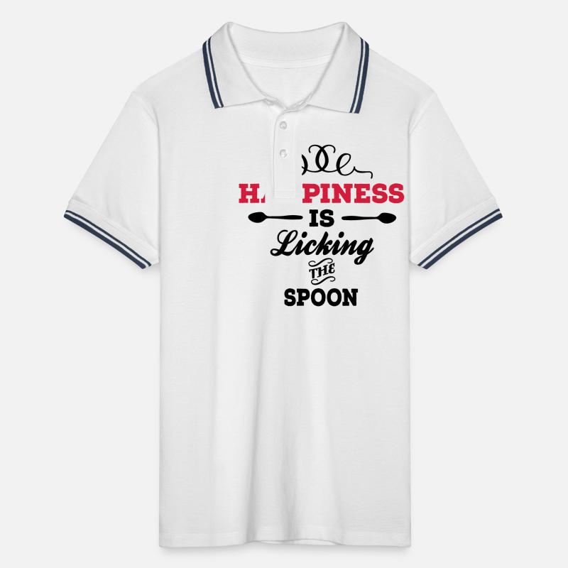 cuire Polo tipped Homme