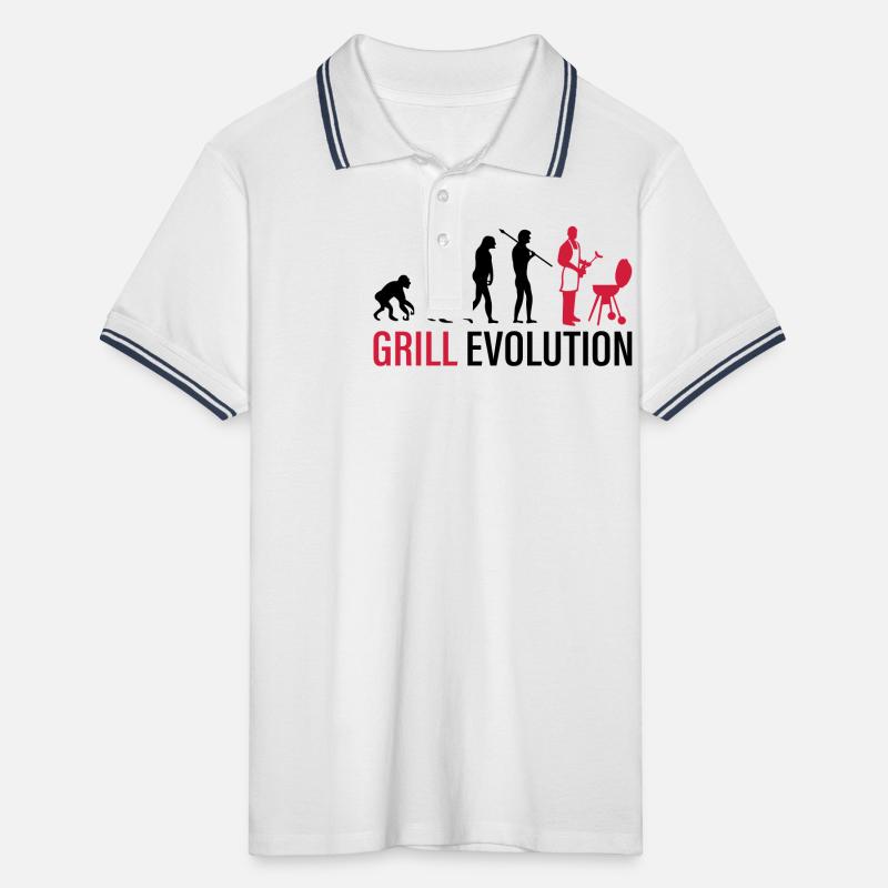 Evolution du gril Polo tipped Homme
