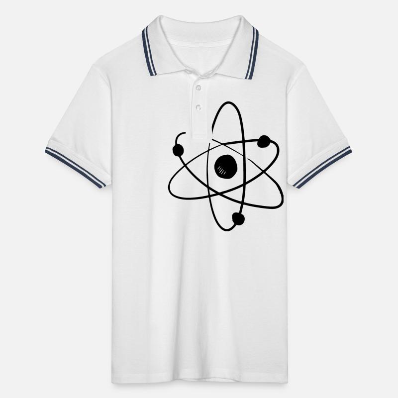 atom-logo Polo tipped Homme