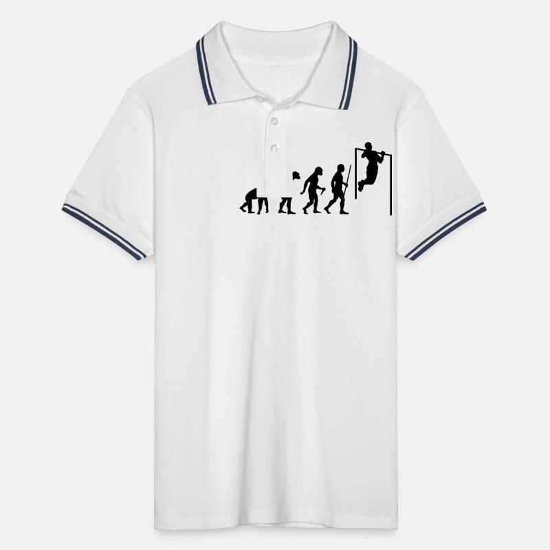 Evolution Pull Up Men's Tipped Polo Shirt