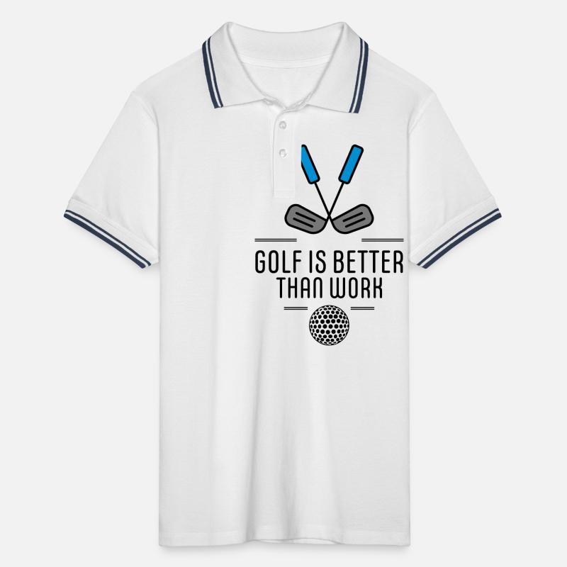 Golf Männer Tipped Poloshirt