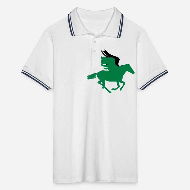 pegasus Männer Tipped Poloshirt