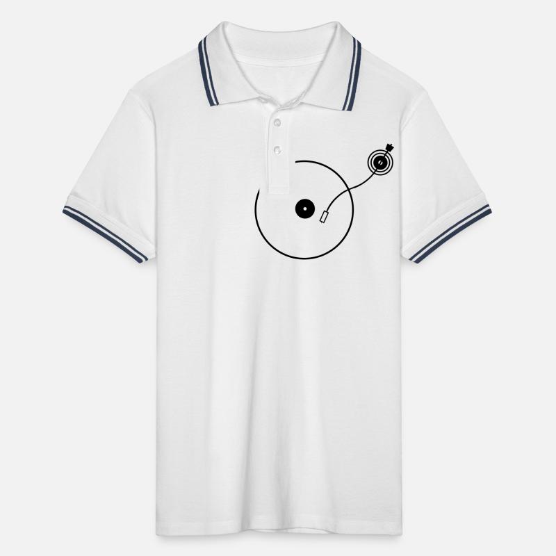 turntable Polo tipped Homme