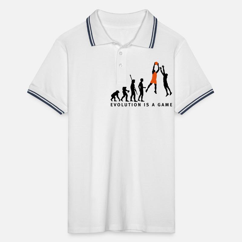 evolution_basketball_072011_d_2c Männer Tipped Poloshirt