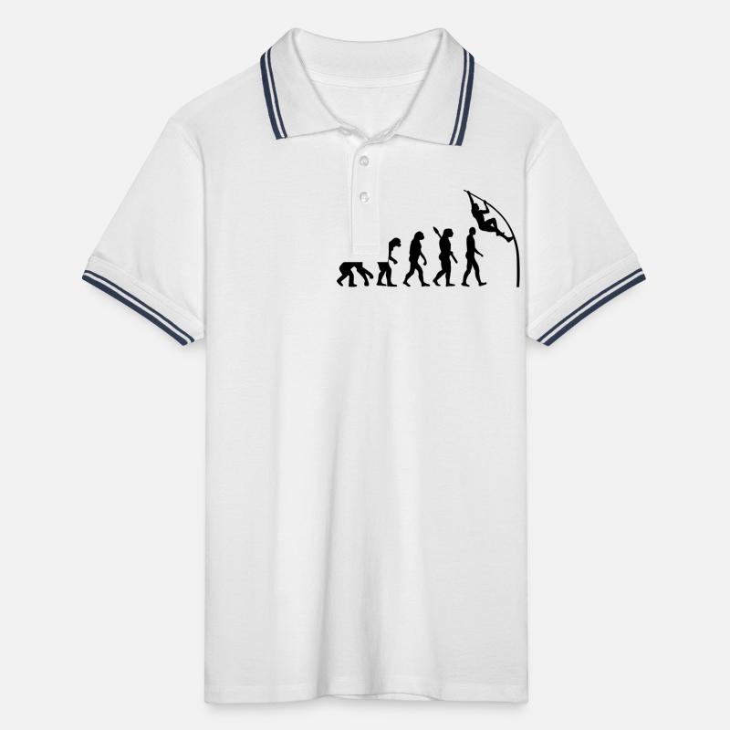 Evolution Stabhochsprung Männer Tipped Poloshirt