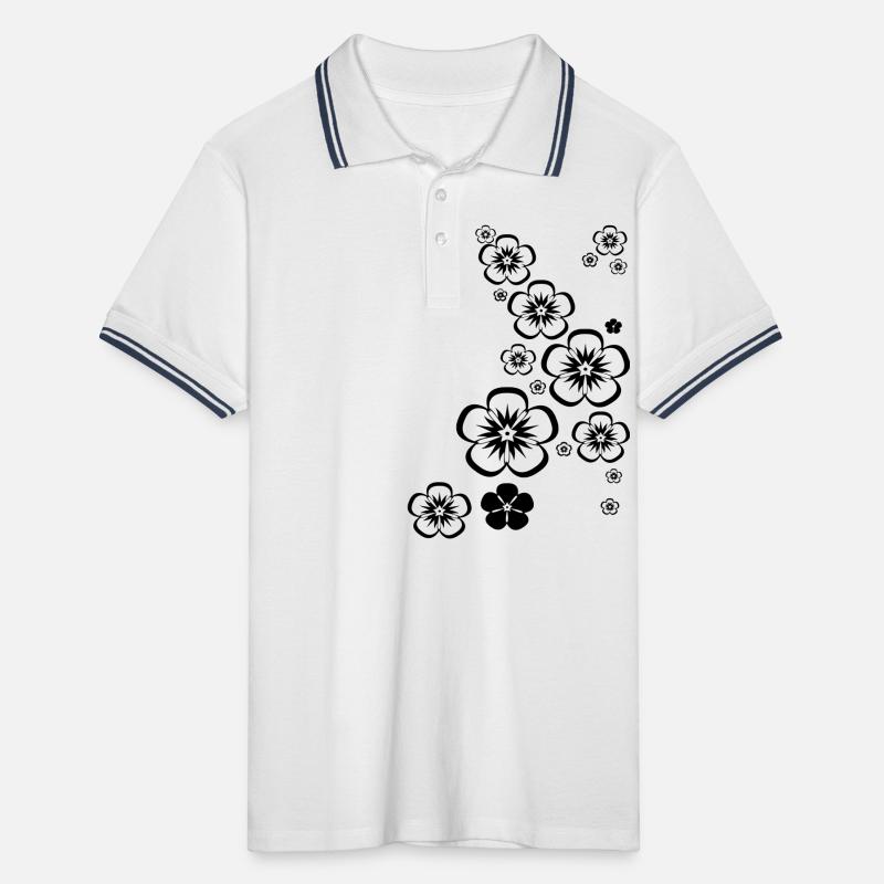 Blumen Men's Tipped Polo Shirt