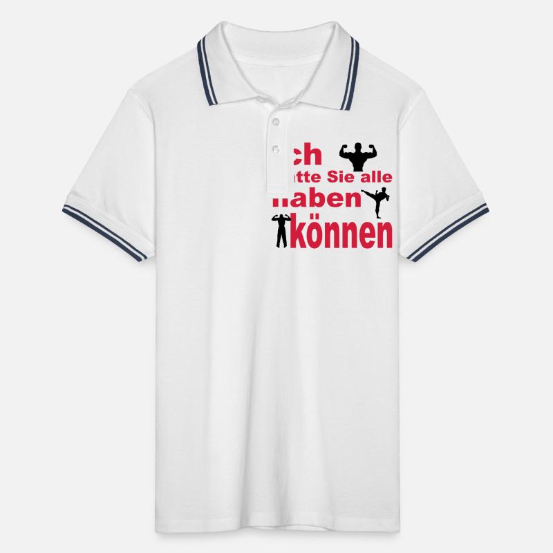 wedding Polo tipped Homme