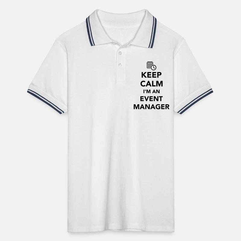 Event Manager Men's Tipped Polo Shirt