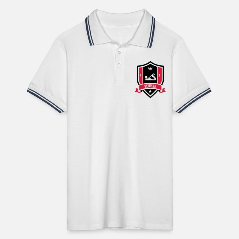 Menuisier / Menuiserie / Bois / Charpentier Polo tipped Homme