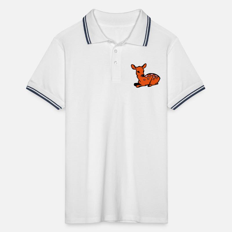 Faon Polo tipped Homme